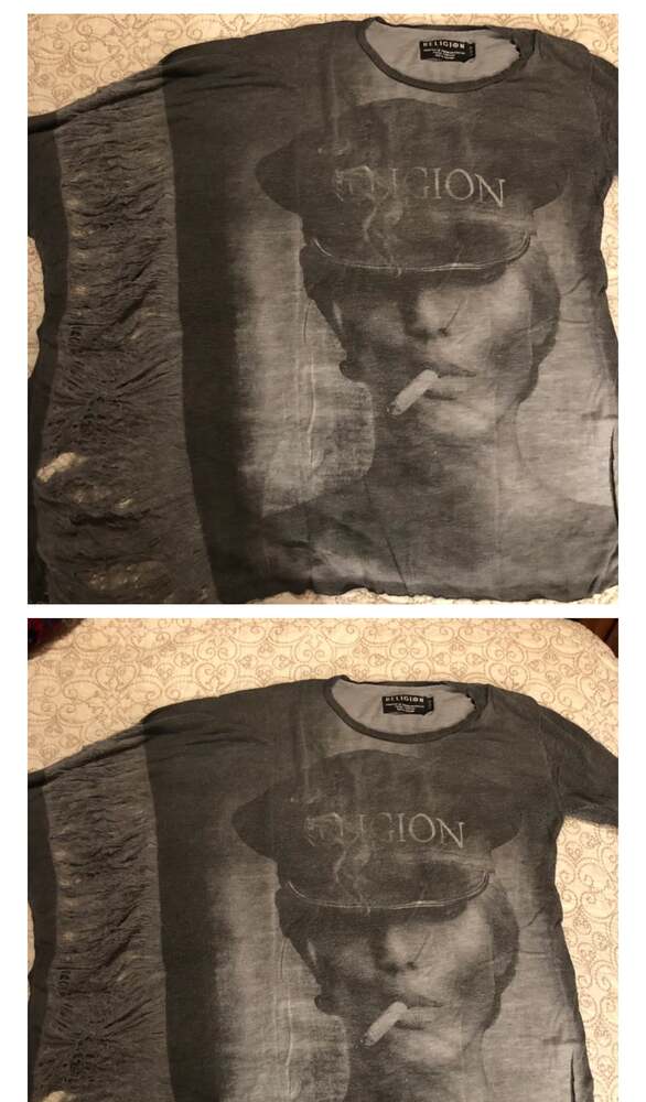 Religious Jesus Rebel Without A Cause Graphic T-Shirt